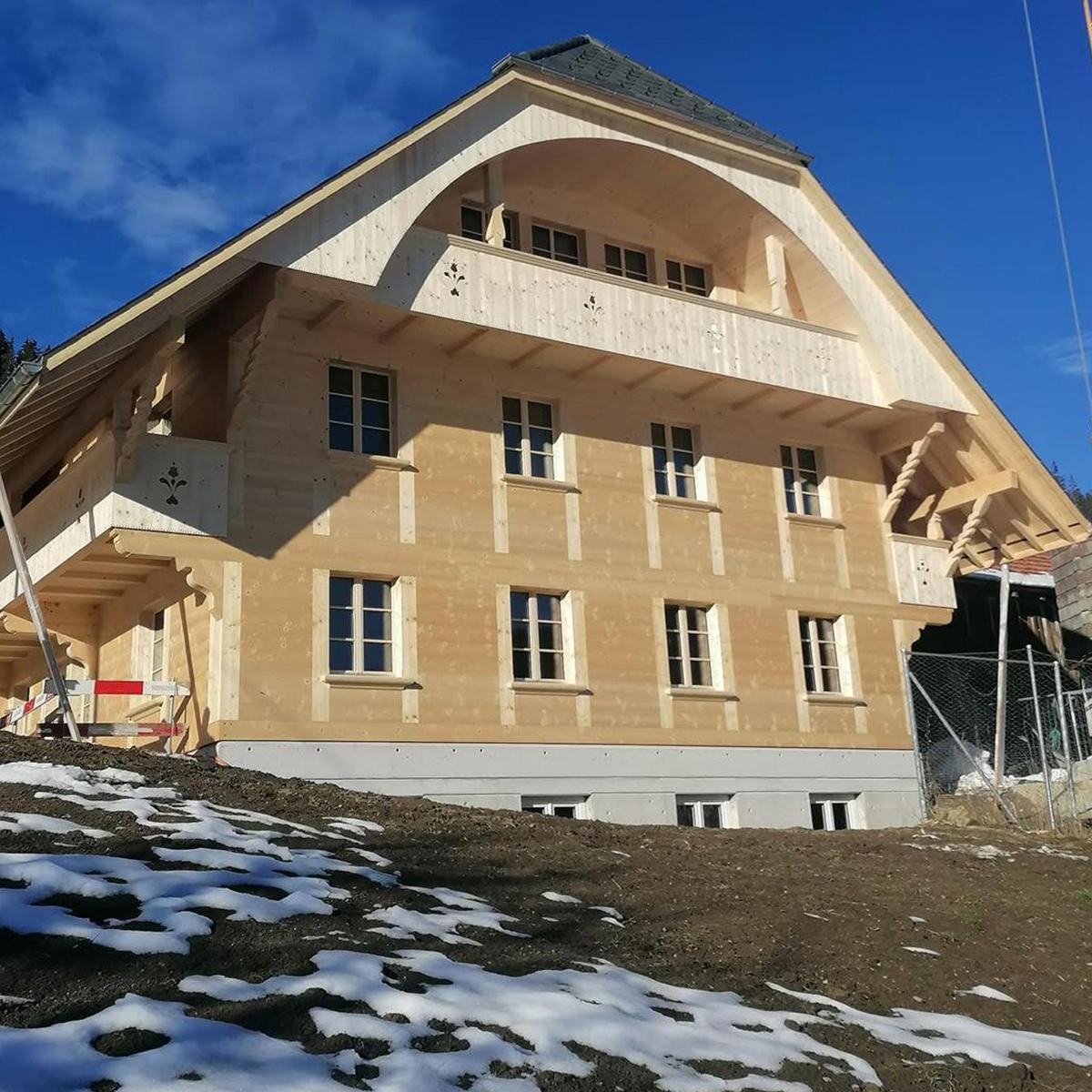 Neubau altes Bauernhaus, Schangnau